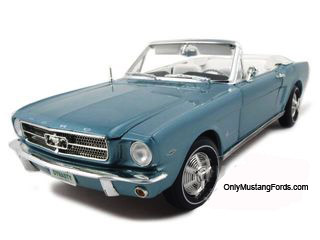 65 mustang diecast dynasty green convertible
