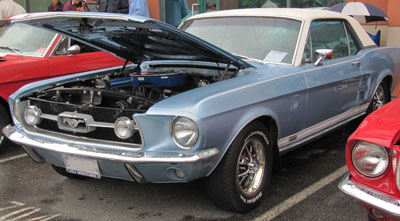 1966 mustang fog lights