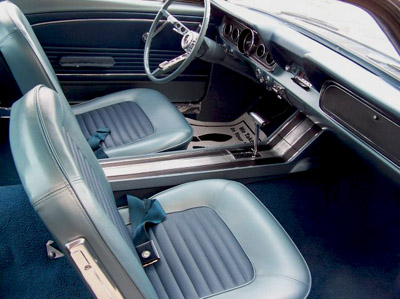 1966 Ford mustang fastback interior