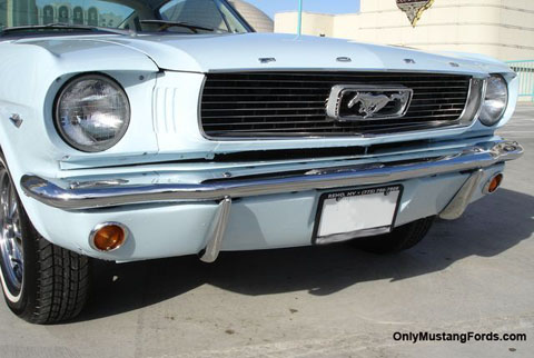 1966 mustang fastback grille