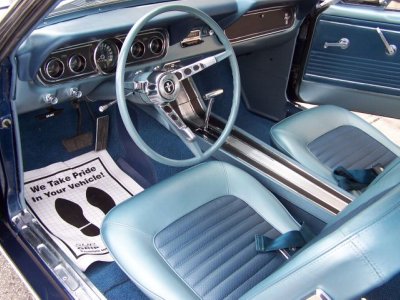 1966 ford mustang standard interior