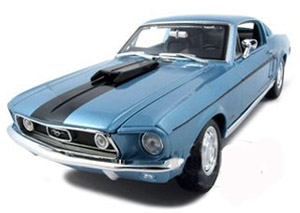 1968 cobrajet mustang diecast car