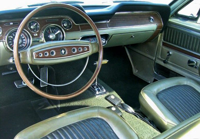 1968 ford mustang deluxe interior