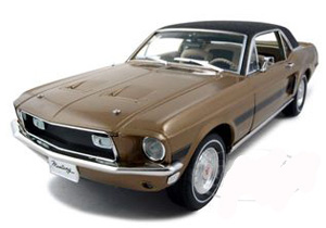 mustang diecast car 1968-70