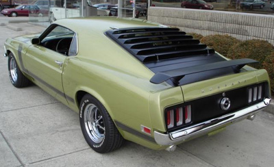 70 mustang boss rear