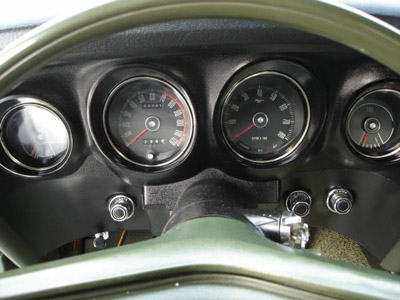 70 boss mustang instrument panel