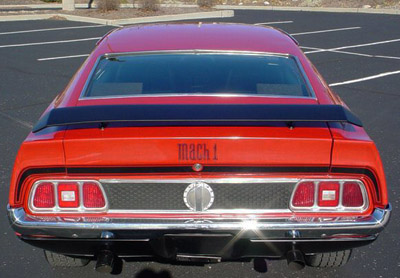 1971 Mustang Fastback Rear Extensions