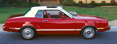 1974 mustang ll sunroof