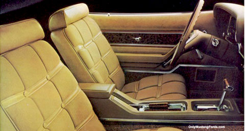 1975 ford mustang ghia interior