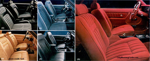 1979 interior styling foxbody  mustang