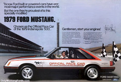 1979 ford mustang pace car