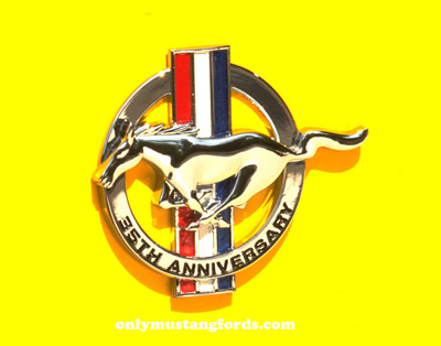 35th anniversary mustang logo