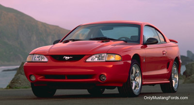 Laser Red 1998 Ford Mustang coupe