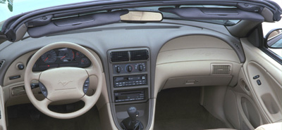 2000 Mustang Convertible Visor