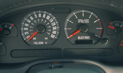 bullitt mustang 150 mph speedometer