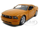 diecast 2006 mustang grabber orange