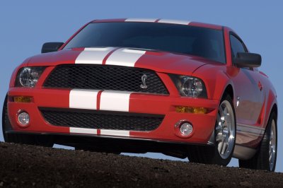 07 shelby mustang gt500 front