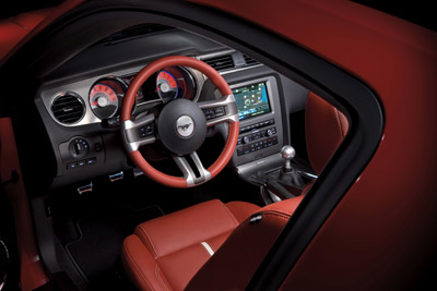 2010 Ford Mustang interior