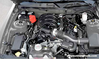 shelby mustang gts engine 2012