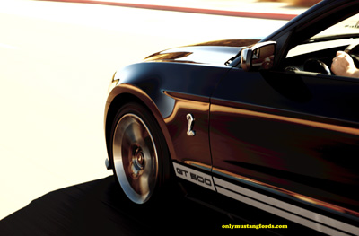 2012 mustang gt 500 stripes