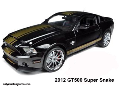 mustang diecast cars