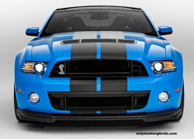 2013 Shelby GT500 front fascia and splitter