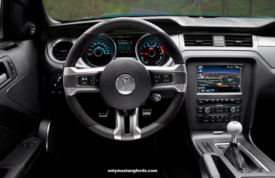 mustang 2013 gt500 interior