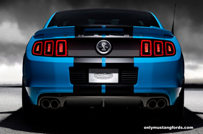 gt500 rear bumper 2013 Mustang