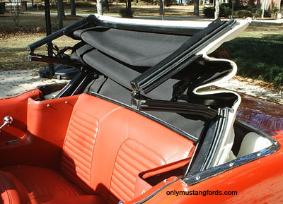 1965 mustang convertible top