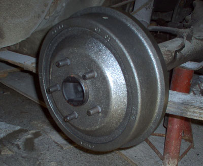 ford mustang rear brake drum