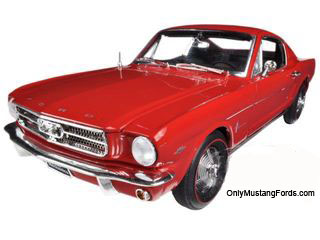 die cast 65 fastback rangoon red mustang