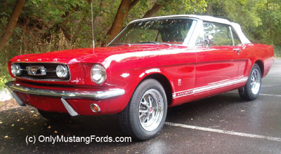 1966 convertible ford mustang gt