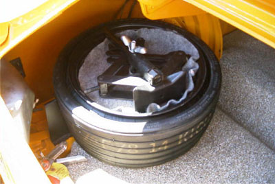 7 boss mustang space saver tire