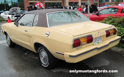 1976 mustang ghia rear bumper