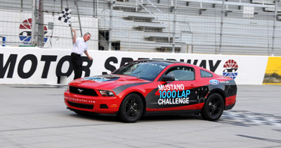 2011 Mustang Challenge mpg record