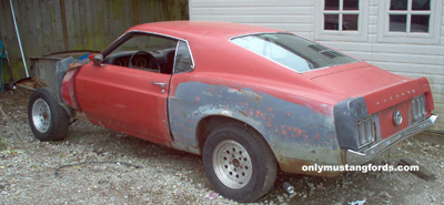 1970  Fastback Mustang To Restore