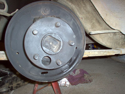 1965 mustang brake backing plate