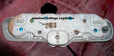 1965 Mustang oil gauge voltage regulator