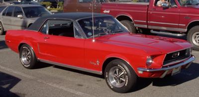 1968 4bbl Mustang GT Hardtop