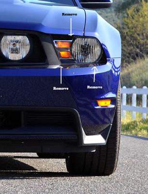 2010 Mustang Headlight Removal