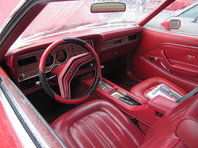 mustang cobra interior