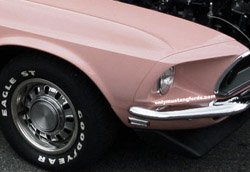 Playboy Pink Mustang Dusk Rose color