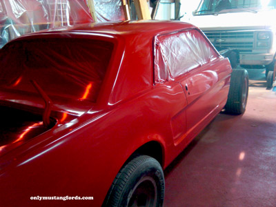 do it yourself 1965 mustang paint job