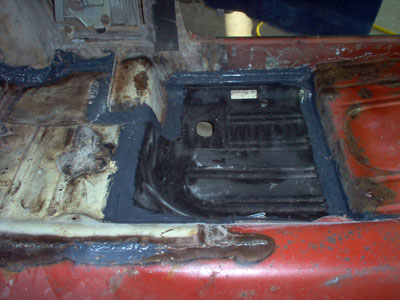 Floor Pan Replacement Continued