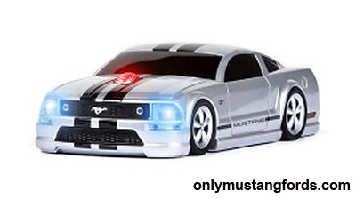 silver mustang gt computer mouse