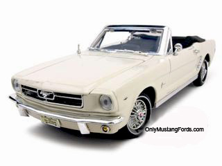 65 mustang convertible diecast model