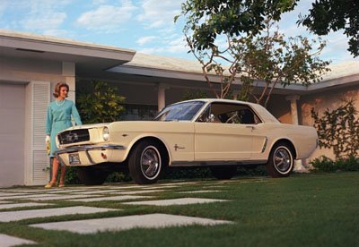 1964 ford mustang convertible white