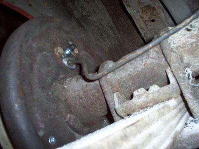 ford mustang brake line