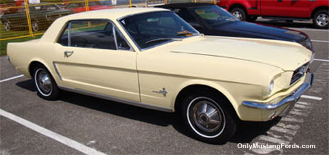 classic mustang 1965 phoenician yellow