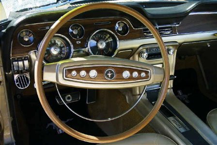 1968 mustang deluxe interior